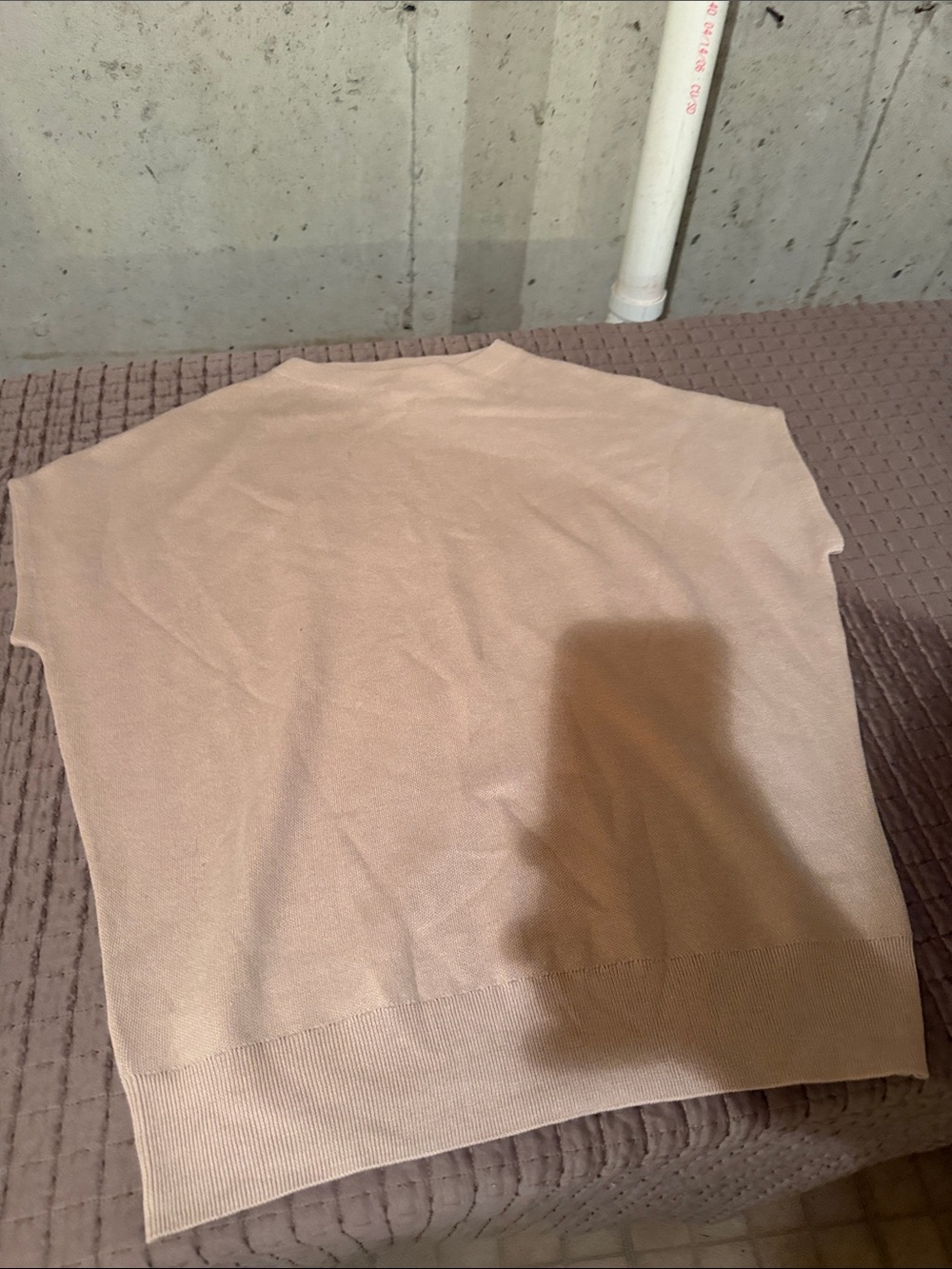 Men's Lightweight Crewneck Sweater in Beige - Classic Casual
